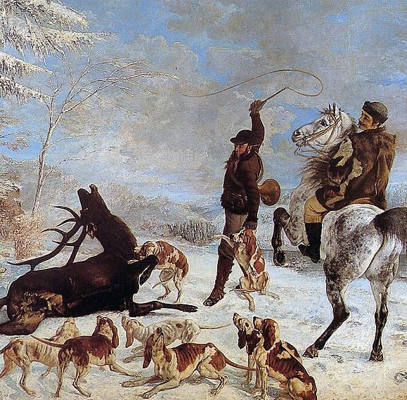 Foto: Wikipedia, gemeinfrei Parforcejagd