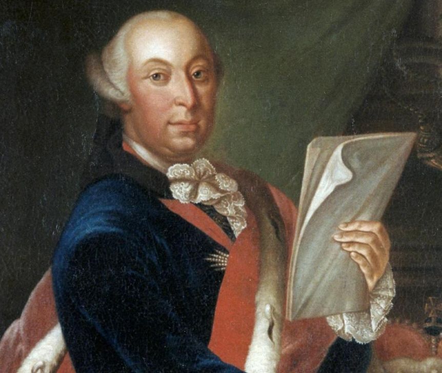 photo: Landesmedienzentrum Baden-Württemberg, Dieter Jäger Portrait of Duke Carl Eugen, 1770