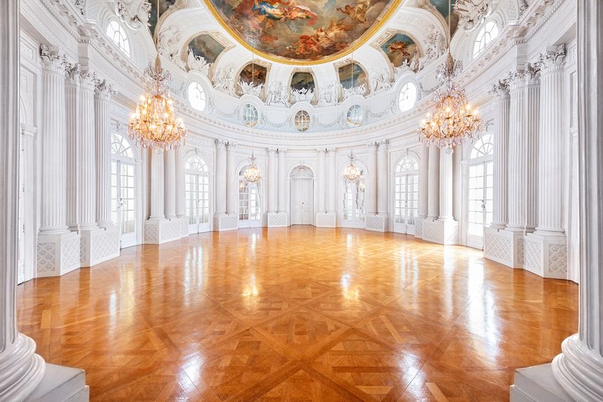 Foto: Staatliche Schlösser und Gärten Baden-Württembergs, Günther Bayerl Solitude Palace Stuttgart, White Hall